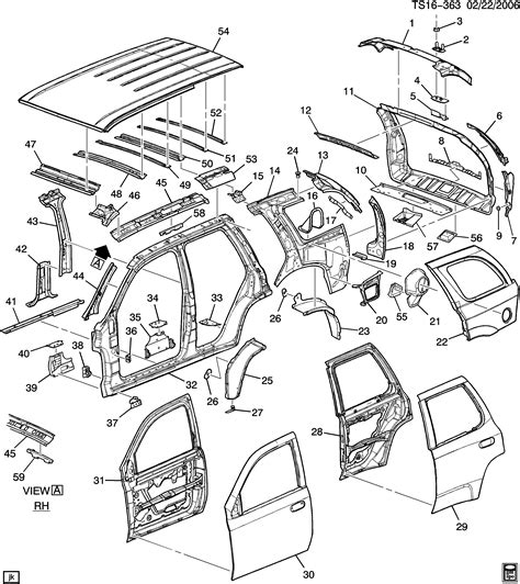 Chevy Trailblazer Parts Manual Catalog Download 2002 2006 Pdf Download