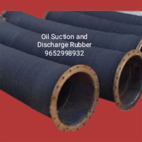 Black Oil Suction And Discharge Rubber Hoses 6m At Rs 8000 Meter In