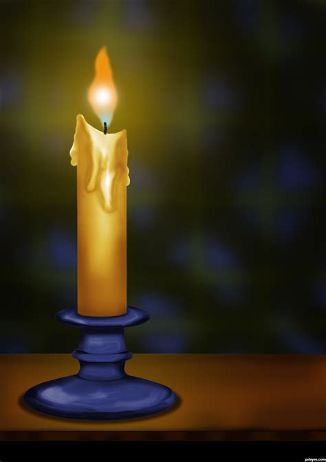 Burning Candle Drawing At Getdrawings Free Download