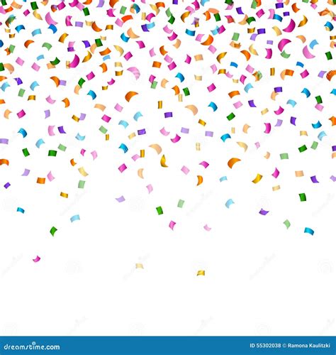 Party Background With Confetti Stock Illustration Illustration Of