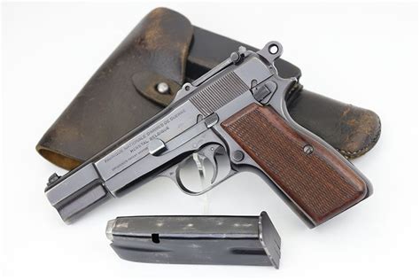 Nazi Fn Browning Hi Power With Tangent Sight In Book Legacy