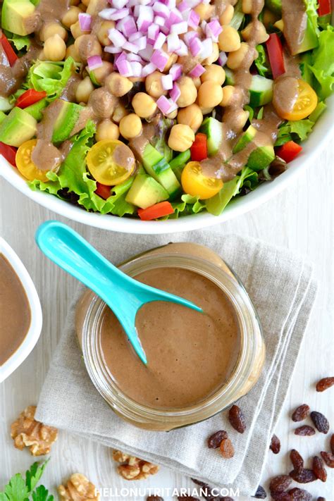 Giardiniera, a pickled blend of vegetables, is derived from the italian word for garden. Dr. Fuhrman's No-Oil Walnut Vinaigrette Dressing | Hello ...