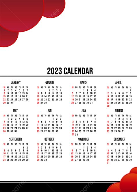 Modern Wall Calendar For 2023 2023 Calendar 2023 Calendar Design
