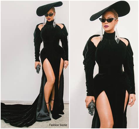 Beyonce Knowles In Nicolas Jebran Couture 2018 Grammy Awards