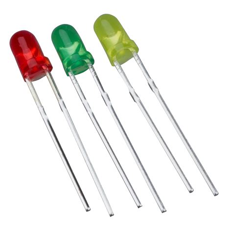 75 X 3mm Red Green Yellow Assorted Color Led Light Emitting Diodes Fs