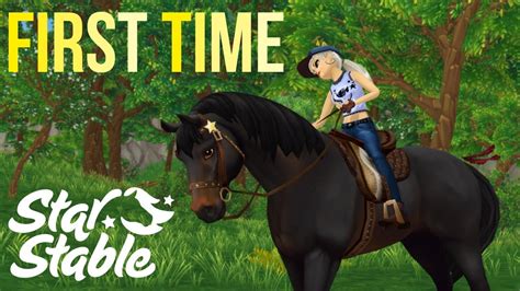 Playing Star Stable For The First Time Star Stable Online Youtube