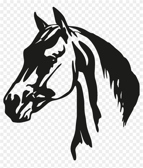 Horse Silhouette Horse Head Silhouette Pngs Transparent Png