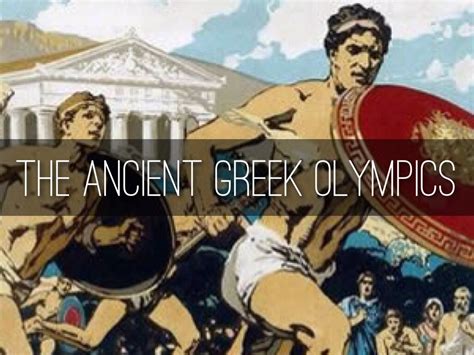 Ancient Greek Olympics By Shadya Karim