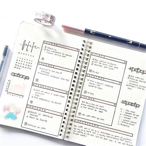 33 Amazing Bullet Journal Weekly Spreads You Ll Want To Steal Updated