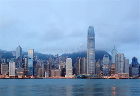 Hong Kong Morning Stock Image Image Of Cloud Blue Famous 26722913