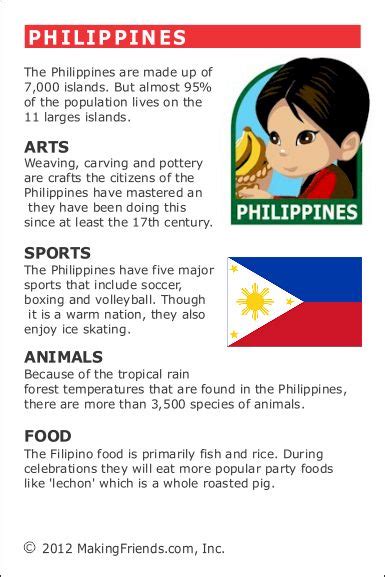 facts about philippines philippines culture world thinking day philippines