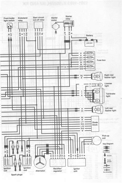 Yamaha's xj550 would seem to have it all. 1982 Yamaha XJ550 Maxim wiring question