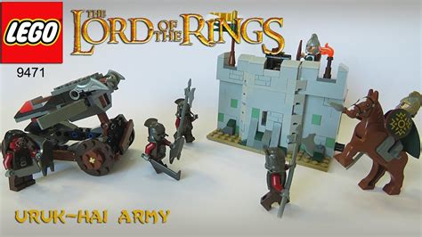 Lego The Lord Of The Rings Uruk Hai Army Set 9471 Build
