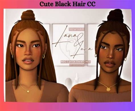 30 Must Have Sims 4 Black Hair Cc 2023 Gorgeous Afro Hairstyles