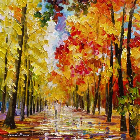 Beautiful Day— Palette Knife Oil Painting On Canvas By Leonid Afremov