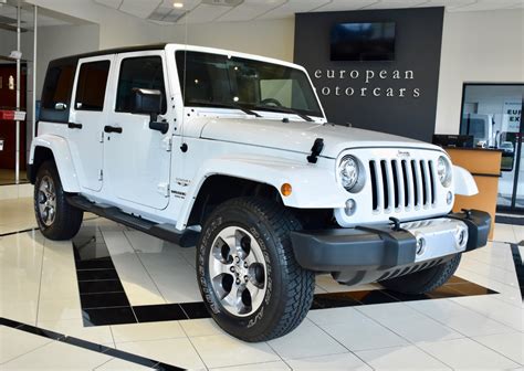Clean 2017 jeep wrangler unlimited sahara 4wd v6 has 47,000 miles contact spencer deal the cowboy call for price. 2017 Jeep Wrangler Unlimited Sahara for sale near ...