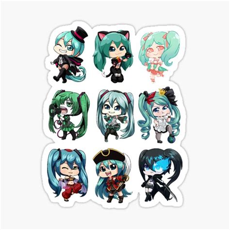 Choose Your Miku Sticker For Sale By Aldorojas Redbubble