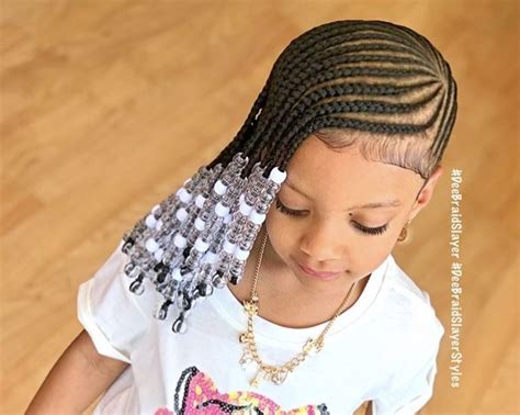 Pin By Terrell Felicia On Braided Hairstyles Lil Girl Hairstyles
