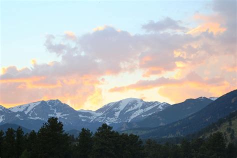 Free Stock Photo Of Colorado Rocky Mountain Sunset