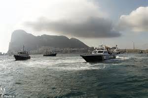 Spanish Vessels Have Unlawfully Entered British Waters Around Gibraltar