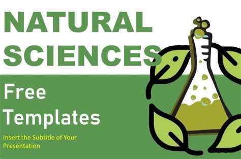 Plantilla PowerPoint De Ciencias Naturales Descargar Gratis