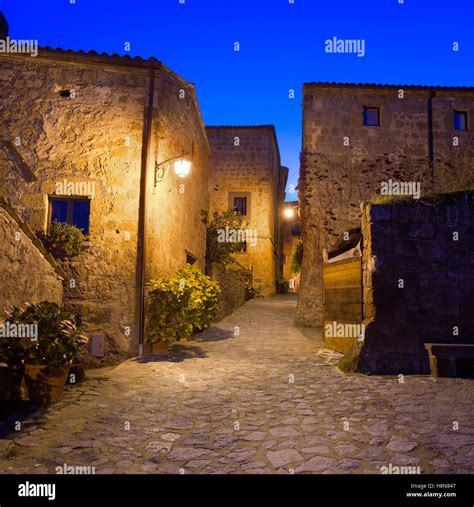 Civita Di Bagnoregio Ghost Town Landmark Medieval Village View On