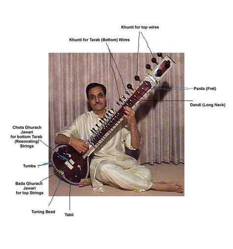 Sitar Parts Learn Indian Music Online Sitar Tabla Vocal Harmonium