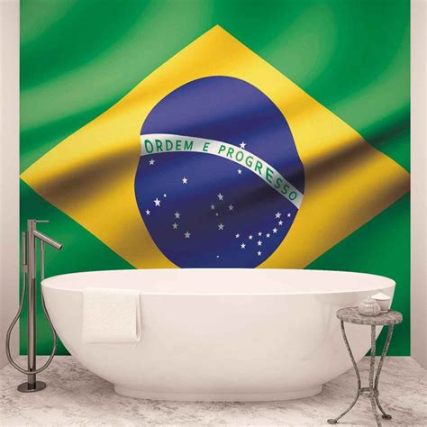 Finden sie mehr informationen zu flaggen flaggen auf searchandshopping.org für gunzenhausen. Fototapete, Tapete Flagge Brasilien bei EuroPosters ...