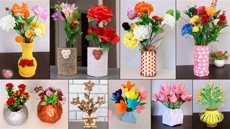 Art And Craft With Paper Flower Pot Best Flower Site