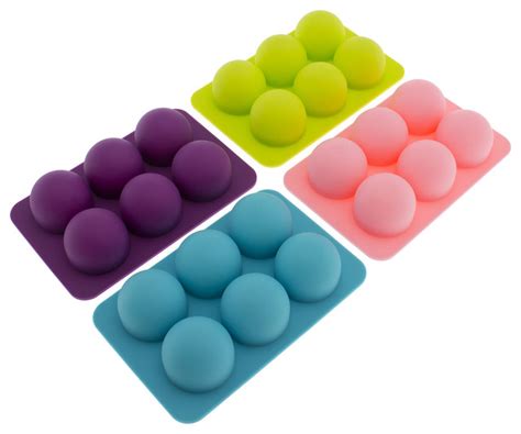806 silicone chocolate mold recipes products are offered for sale by suppliers on alibaba.com. Freshware 6-Cavity Silicone Round Chocolate Truffle Molds, Set of 4 - Candy And Chocolate Molds ...