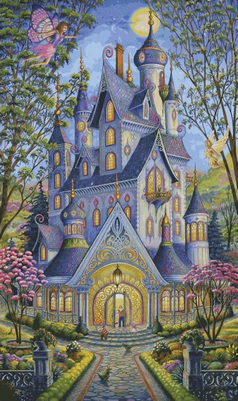 Solve Randal Spangler Blue House Jigsaw Puzzle Online With 28 Pieces