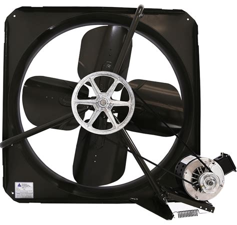 V Panel Exhaust Fan 1 Speed 48 Inch 18100 Cfm Belt Drive V4814 U