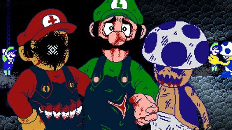 Scary Marioexe Game Were Luigi Will Suffer Crucis Mortem Youtube