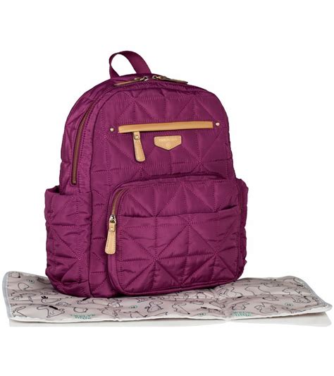 Twelvelittle Companion Backpack Diaper Bag Plum