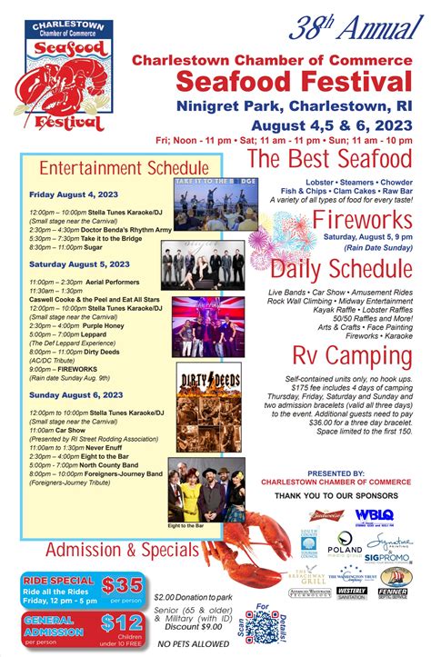 Progressive Charlestown Charlestown Seafood Festival Is Coming August 4 6