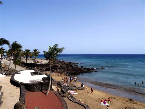 Playa Grande Beach Puerto Del Carmen Auszeit Lanzarote Holidays On