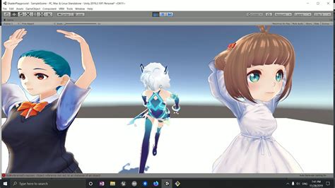 Unity Anime Facial Animation Test Importing Vroid Studio Anime