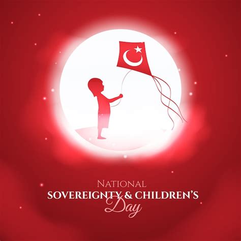 Free Vector National Sovereignty And Childrens Day