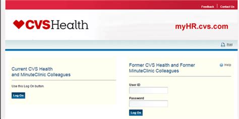 Look in the upper right corner for 'my account' and click on it (see image). Connect CVS Pharmacy, CVS Caremark | CVS MyHR Login myhr.cvs.com