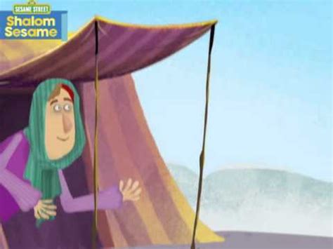 Both sarah and abraham laughed at the idea, as they were too old to have children. Shalom Sesame: Abraham and the Three Visitors - YouTube