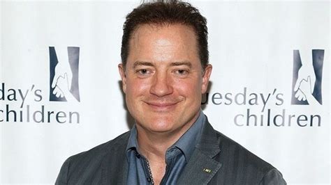 Brendan Fraser Is Almost 50 So Wrinkles And Fine Lines Are Already