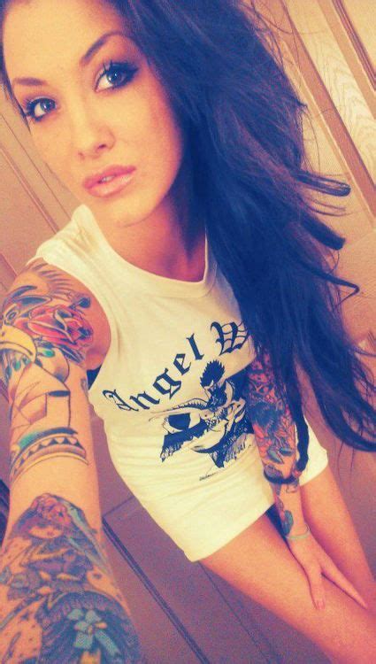 Pin By Julia Merrill On Girls With Ink ♥ With Images Girl Tattoos