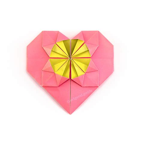 How To Make A Fancy Origami Heart Origami Fancy Corazones