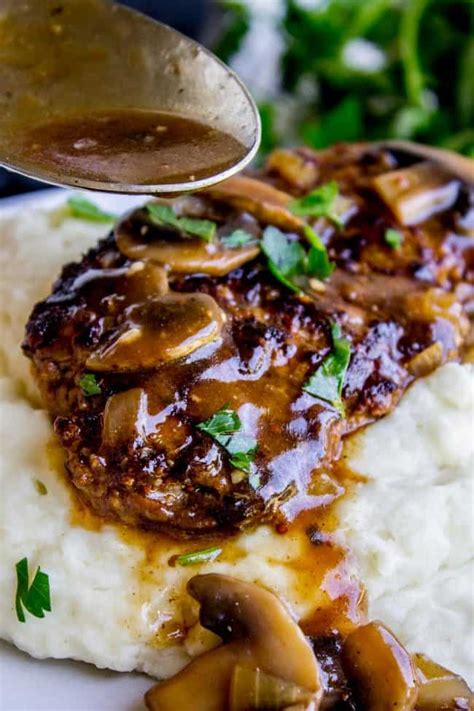 I combine them to make the perfect salisbury steak recipe. Easy Salisbury Steak Recipe (30 Minutes) - The Food Charlatan