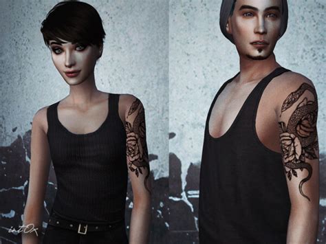 Sims 4 Tattoospiercings Cc • Sims 4 Downloads • Page 39 Of 155