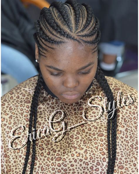 These braids are done with a unique braiding technique where the additional hair extensions are added to make the braids look. 40+ Totally Gorgeous Ghana Braids Hairstyles | Ghana ...