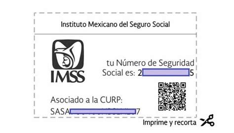 Como Obtener El Numero De Seguro Social En Mexico