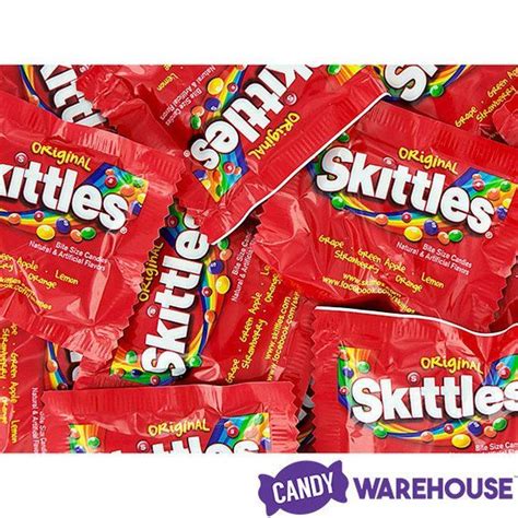 Skittles Candy Fun Size Packs Original 20 Piece Bag Best Candy