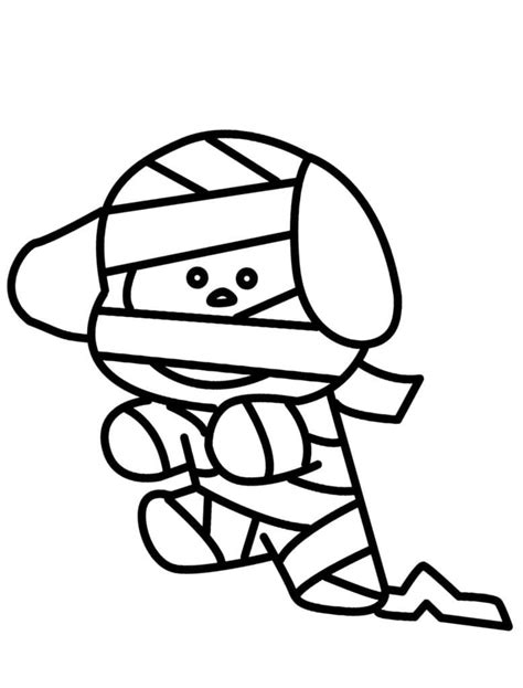 Tata And Kim Taehyung Coloring Page Free Printable Coloring Pages For