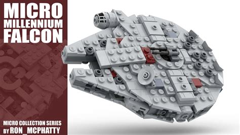 Micro Millennium Falcon With Instructions Rlego